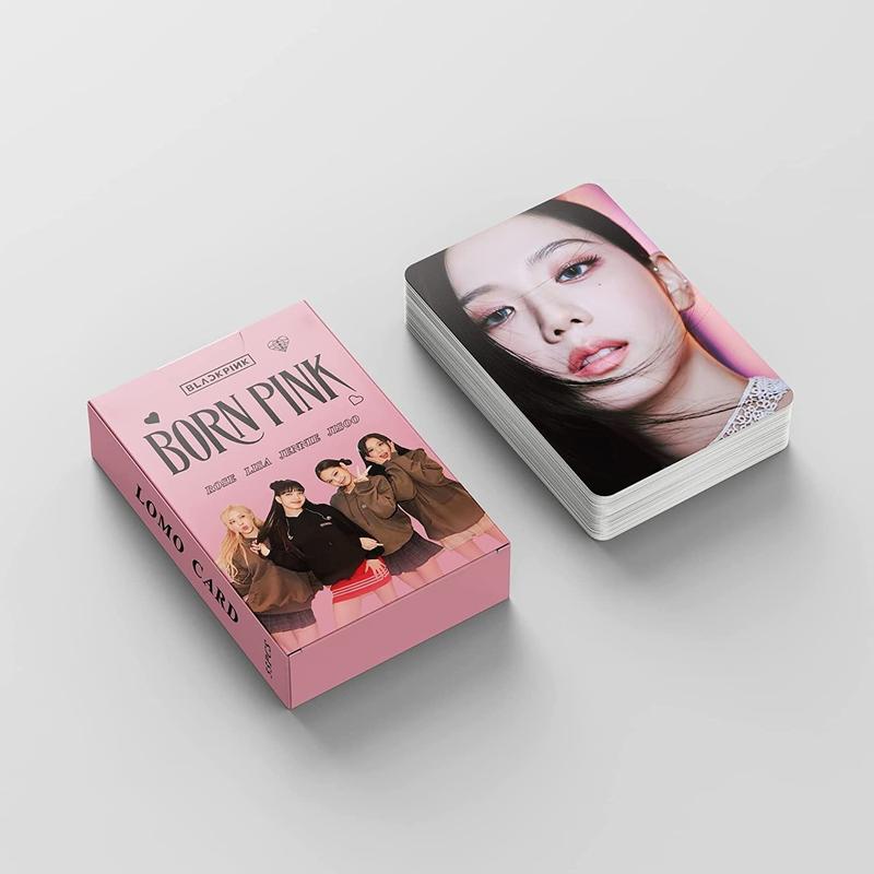 Conjunto de cartões fotográficos Lomo Cards Blackpink 55 unidades